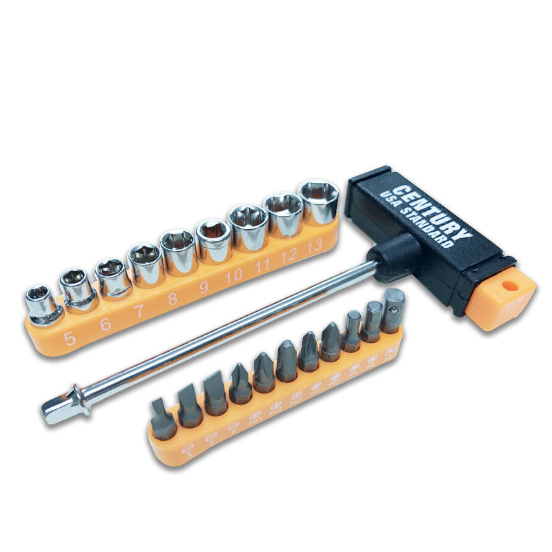 Bộ tu&yacute;p  cần chữ T 22 chi tiết - CENTURY 150728-T22