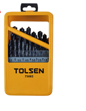 Bộ khoan sắt 25 c&acirc;y hss - 75082