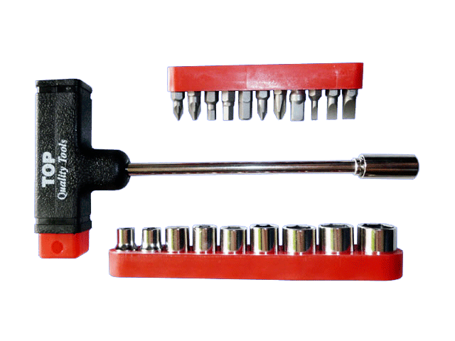 Bộ tu&yacute;p cần chữ T 22 chi tiết - TOP TD-20108