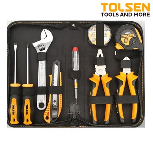 Bộ dụng cụ cầm tay 9 ,m&oacute;n- TOLSEN 85300