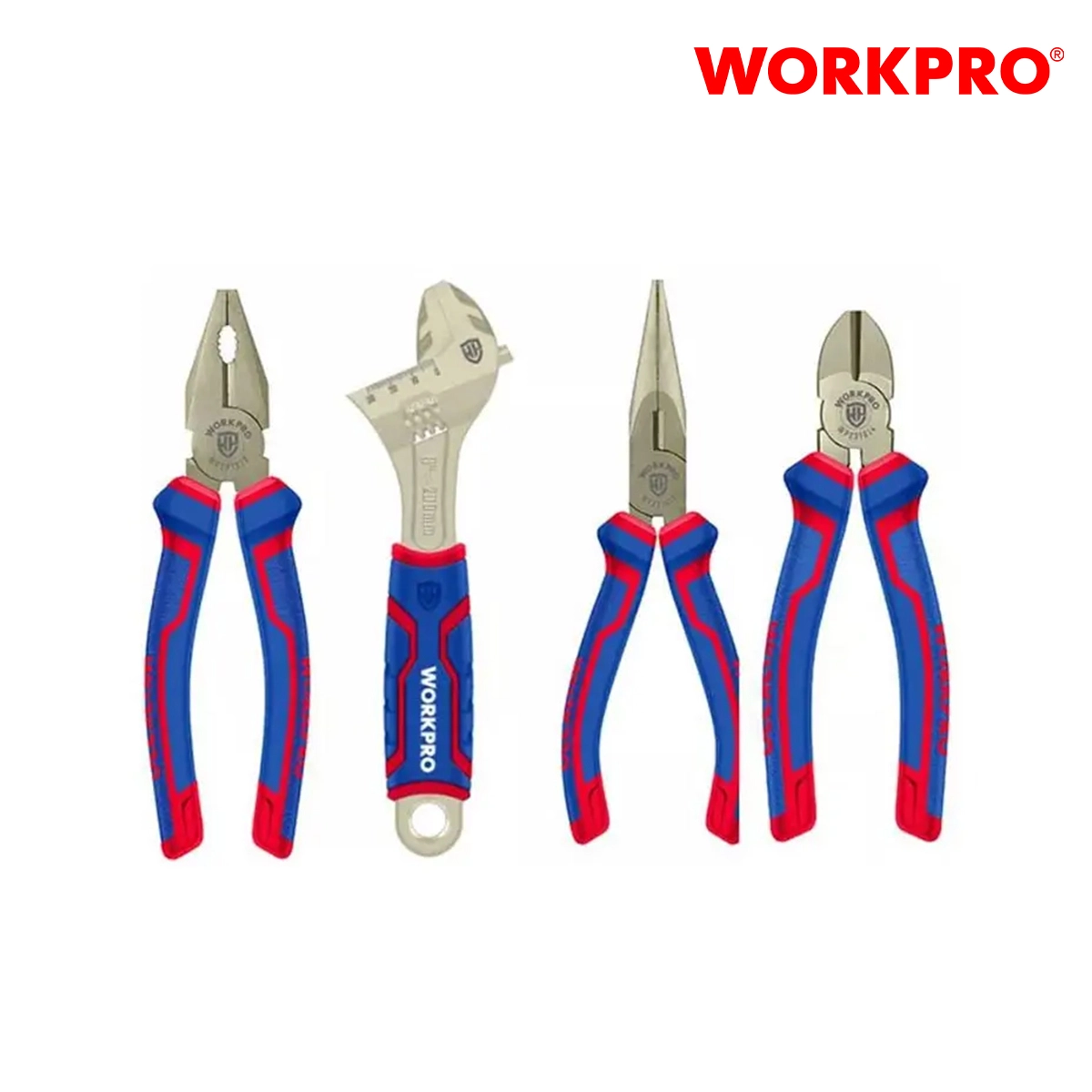 Bộ dụng cụ tổ hợp 4 c&aacute;i Workpro WP201009