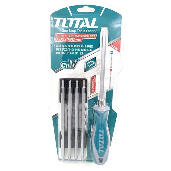 Bộ tu v&iacute;t đa năng 18 chi tiết Total THT250236