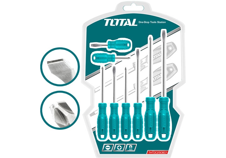 Bộ tu v&iacute;t dẹp v&agrave; bake 8 chi tiết Total THTDC250801