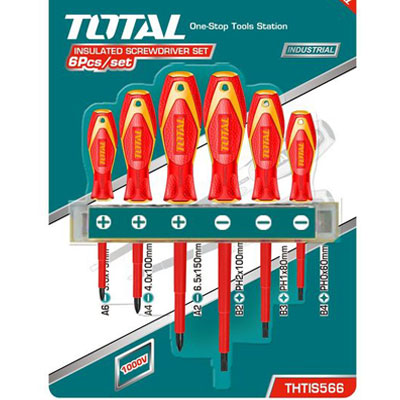 Bộ 6 tu v&iacute;t c&aacute;ch điện Total THTIS566